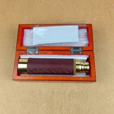 25x30mm 3-Draw Brass Spyglass