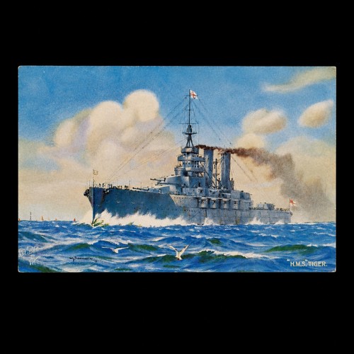 Raphael tuck postcard hms - raphael,