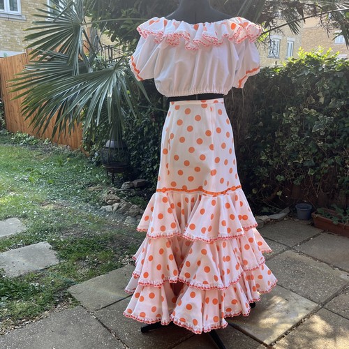 Vintage style flamenco dress - style,