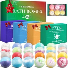 Bath Bombs Set, Shower Bombs