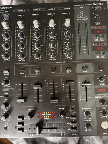 Behringer djx750 channel dj - behringer, 5