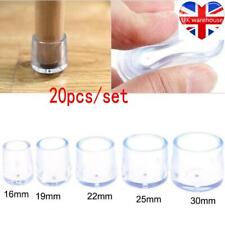 20pcs Silicone Chair Leg Caps
