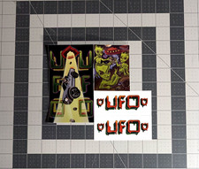 S&M Bikes UFO Bmx Frame Decal Set