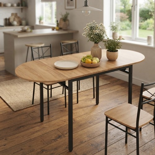 Stylish oval folding - folding, dining