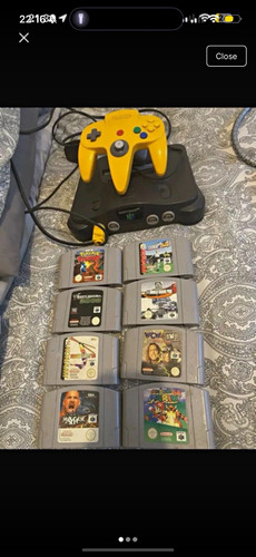 Nintendo grey console - nintendo, 64