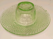 JOBLING Green Art Deco Glass
