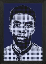 Chadwick Boseman Framed Wall