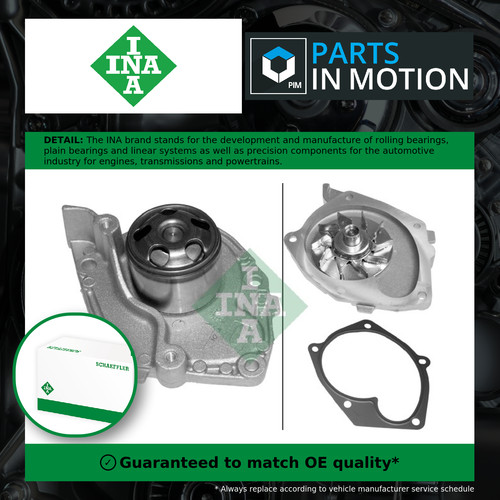 Water pump 538039210 ina - pump,