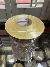 Hallmarked Silver 1929 Enamel