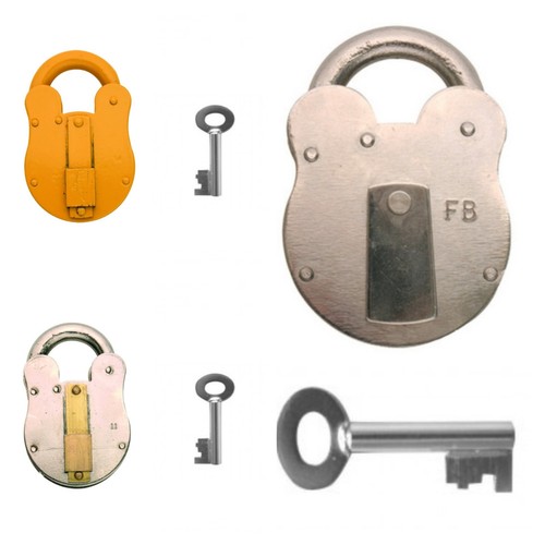 London fire brigade padlock - london,