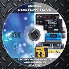 6.758 Patches BOSS SY-300,ME-25,GT-Pro,100,100v,GT-001,GP-10 CUSTOM TONE PRESET