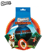 CHUCKIT! RUGGED FETCH WHEEL DOG TOY FRISBEE THROW FETCH DURABLE DOG TOY 20CM