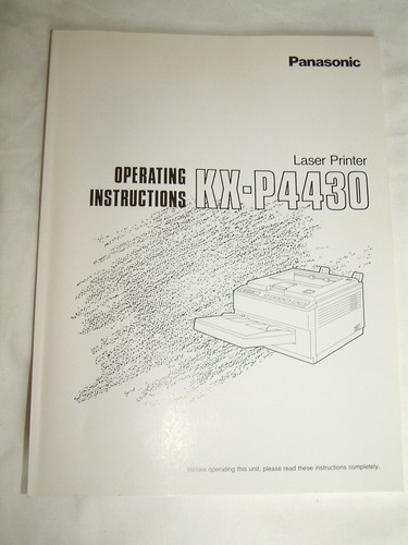 Panasonic p4430 laser - kx-p4430,