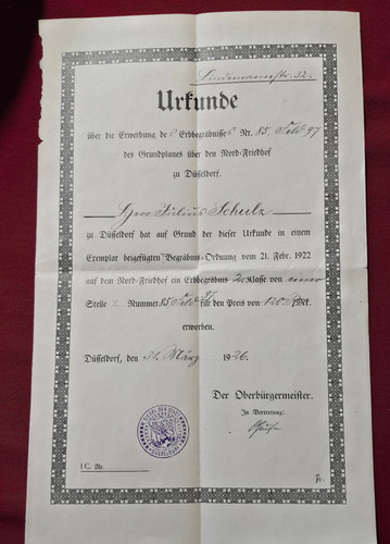 Imperial german document - imperial,