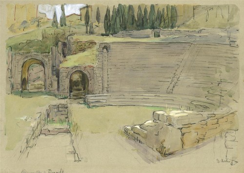 Gertrude keeling watercolour - gertrude,