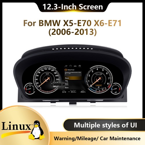 Digital lcd gauge - 12.3",