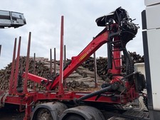 Timber crane Trailer 2022