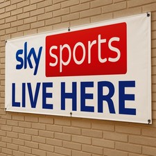 SKY SPORTS LIVE HERE OUTDOOR