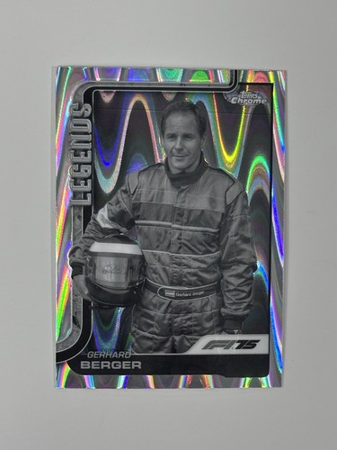 2025 topps chrome - f1, b&w