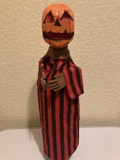 Punch & Judy ' Pumpkin ' Puppet , Hand Made, Painted & Superb. Free P&P.