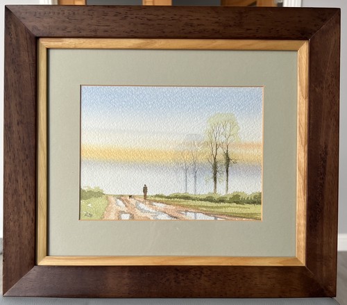 Vintage watercolour painting - vintage,