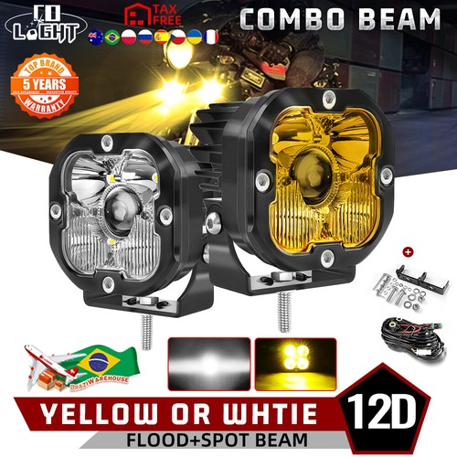 Laser inch led - 2×, 3"inch