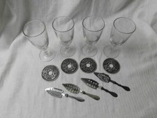 4 Vintage French Absinthe