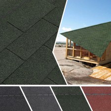 18pcs Home Roof Felt Tiles