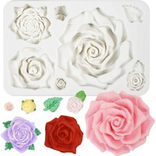 Rose Flower Fondant Mould