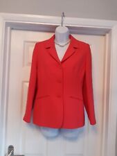 Precis Petite Coral Pink Formal Jacket Wedding Races Business 10 VGC Worn Once
