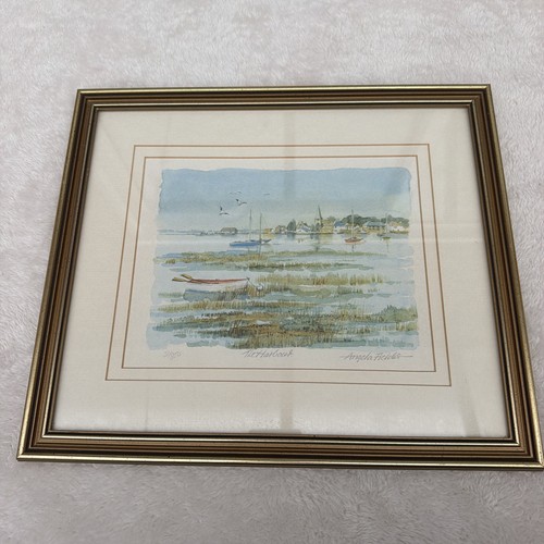 The harbour watercolour print - harbour,
