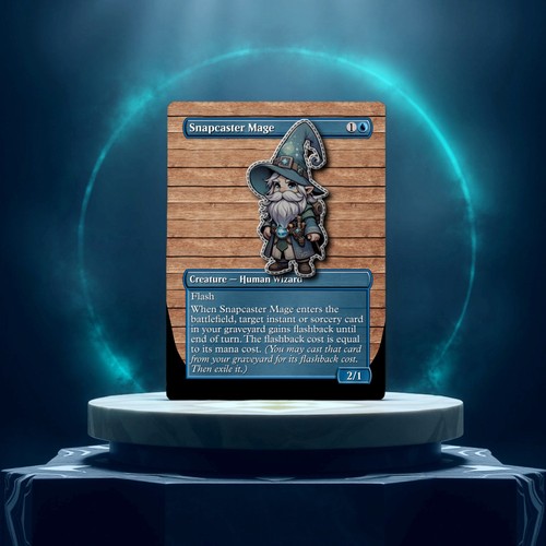 Snapcaster mage custom made - mage,