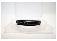 Genuine Leica E39 39mm UV UVa II Protection Filter Black 13030 CASED SUMMICRON M