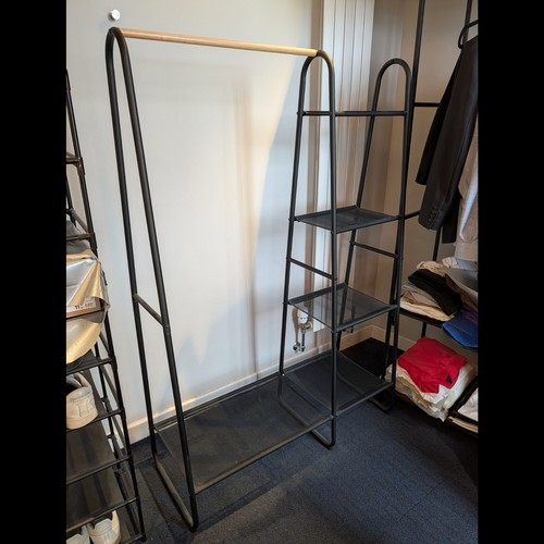 Scandinavian open wardrobe - scandinavian, wardrobe/