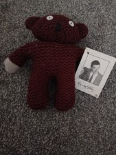Mr Bean Official Teddy Vintage 1996 with Original Tag Rare Collectable