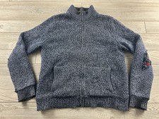 LL Bean Lambswool Zip Sweater