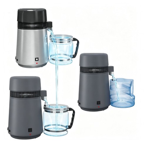 750w distiller stainless - 4l,