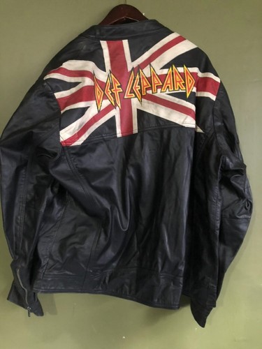 Vintage def leppard union jack - def,