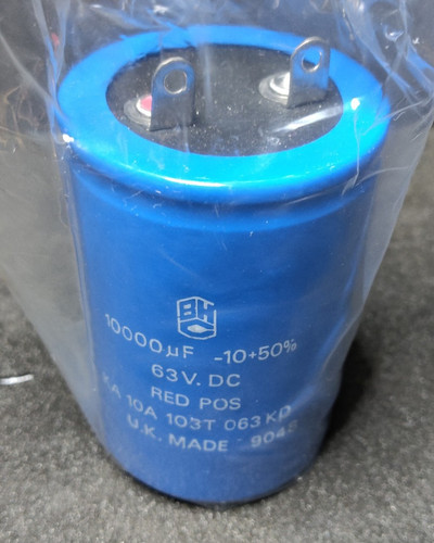 Bhc 10000uf 63vdc electrolytic - bhc,