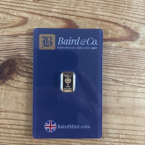Gram gold bar - 1g, baird