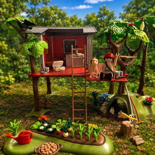 Playmobil forest treehouse - playmobil,