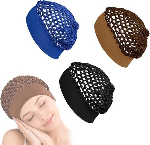 Women mesh hair net - women, crochet