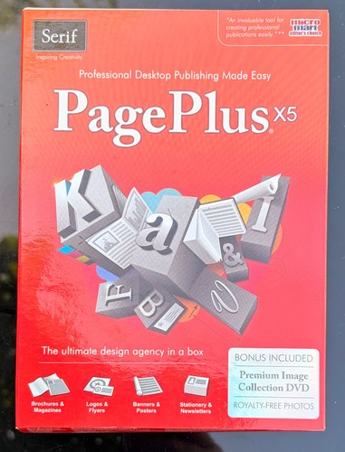 Serif page plus with - page, x5