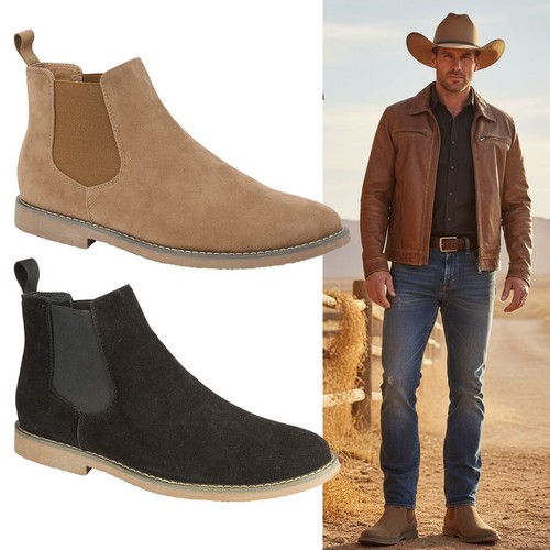 Kansas mens desert boots - desert,