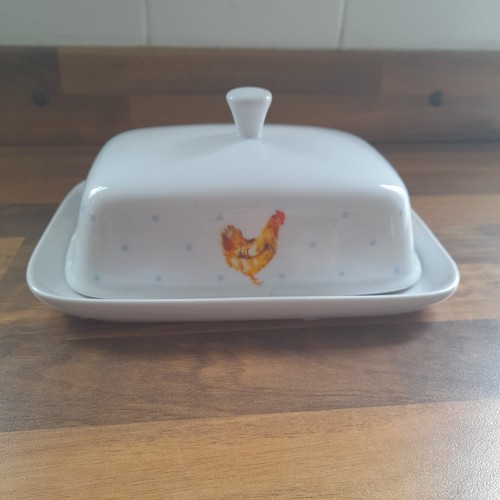 Chicken blue dots - &, butter