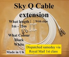 Sky Q Cable Extension Twin
