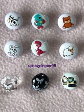 5 MOTIF BUTTONS ~ Size 24L