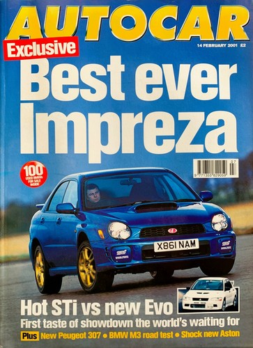 Autocar magazine feb - autocar, 14-feb-01