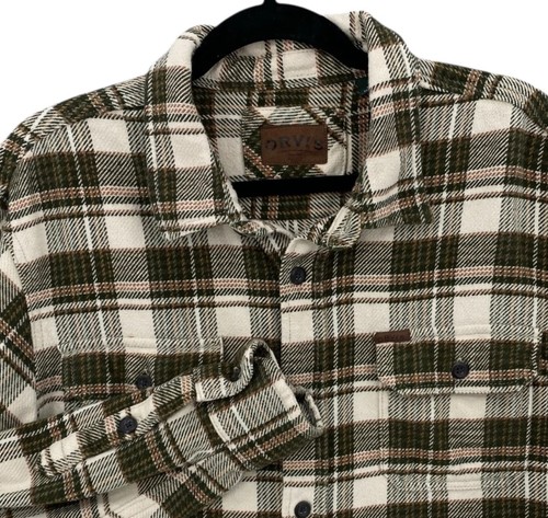 Orvis plaid shacket - shacket, mens