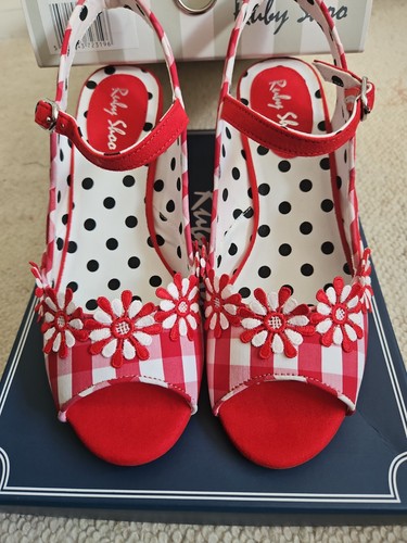 Brand new red white ruby - white,
